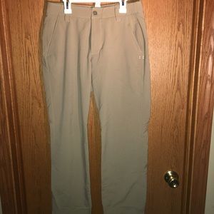 Khaki Under Armor pants